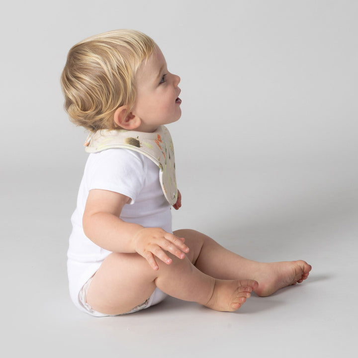 Aussie Animals 2pk Dribble Bibs - Plum