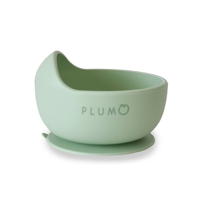 Plum Silicone Duck Egg Bowl - Olive