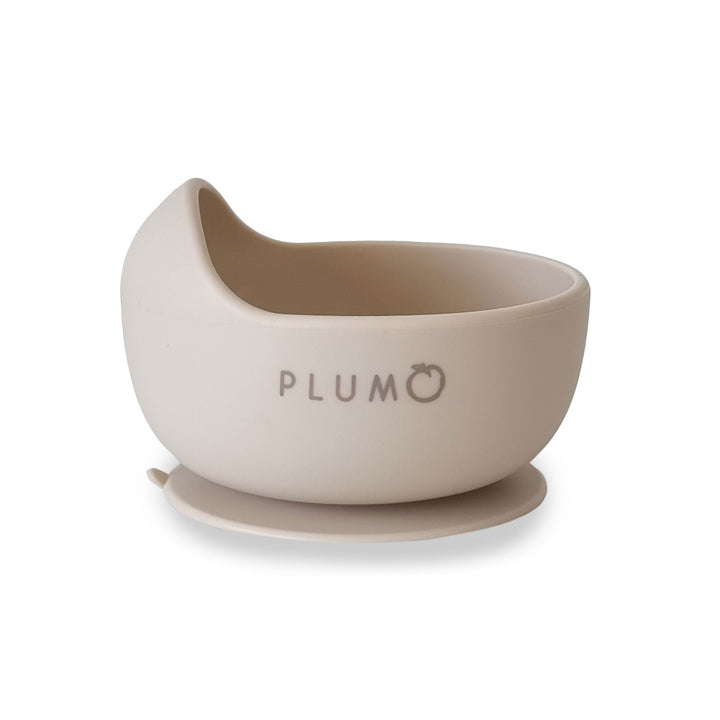 Plum Silicone Duck Egg Bowl - Sand