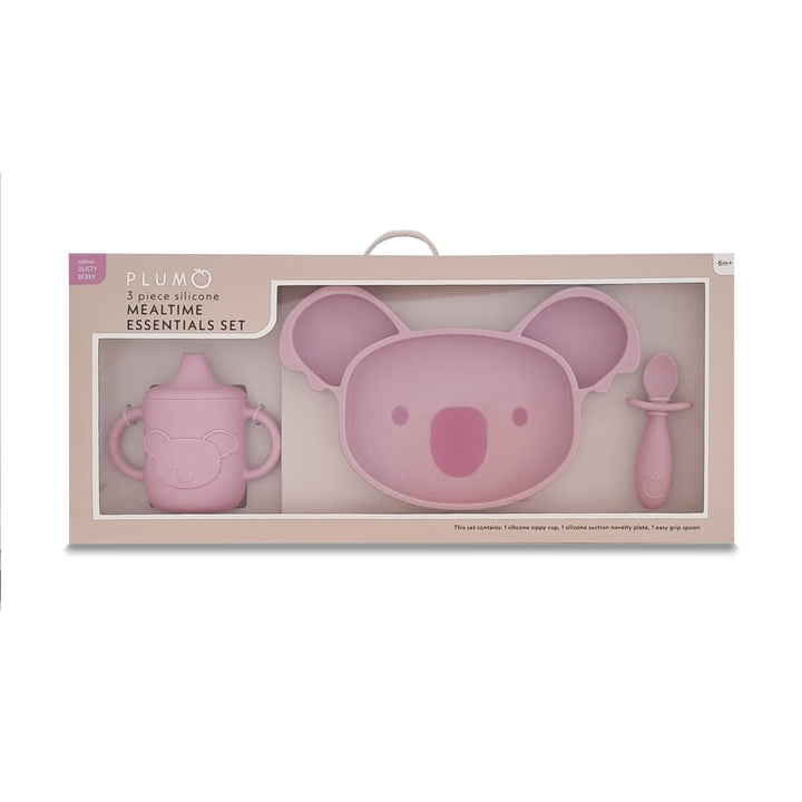 PLUM 3PC Feeding Set - Berry