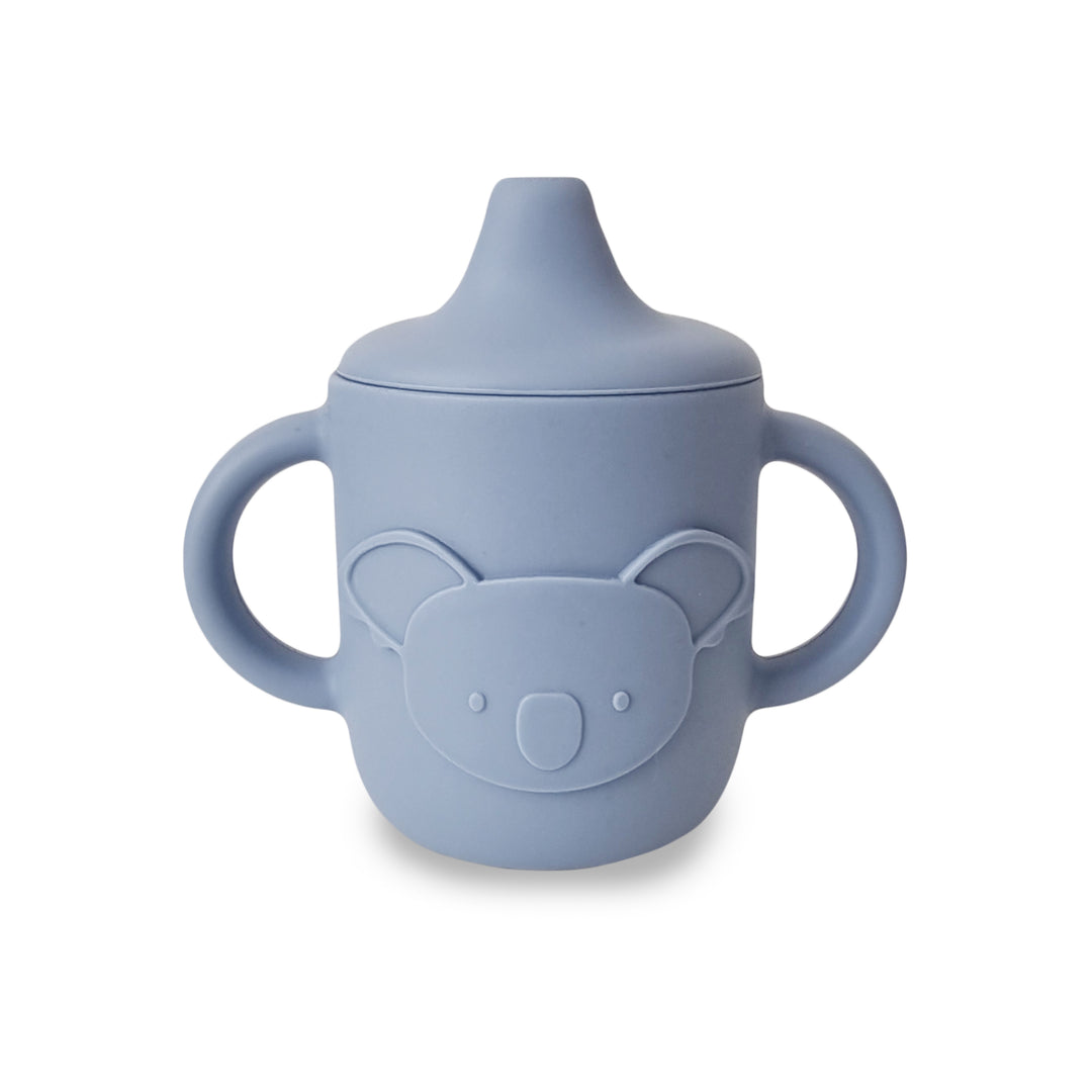 PLUM 3PC Feeding Set - Steel Blue