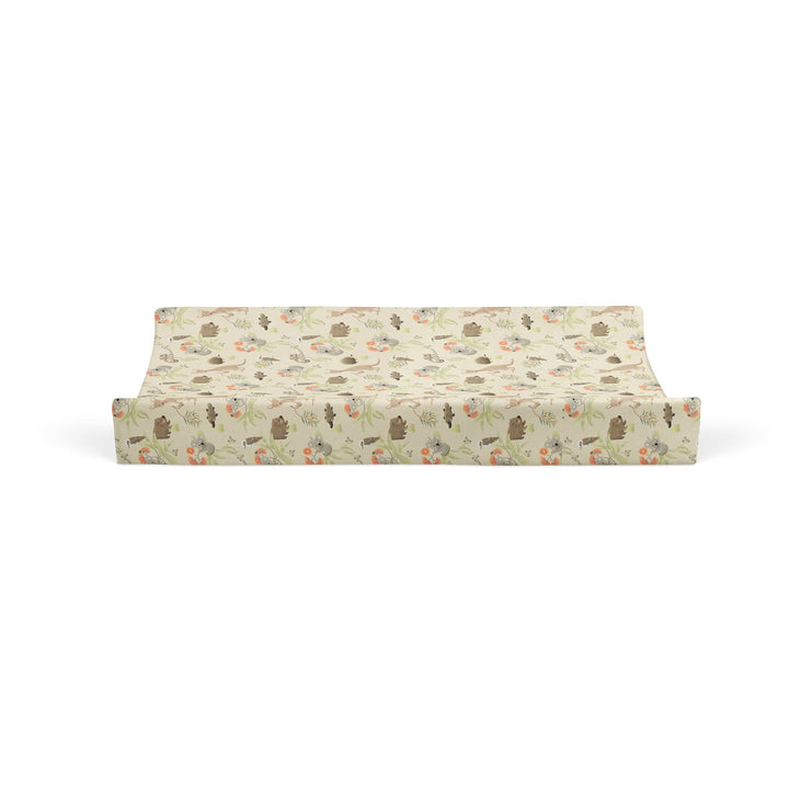 Aussie Animals Waterproof Change Mat Cover - Plum