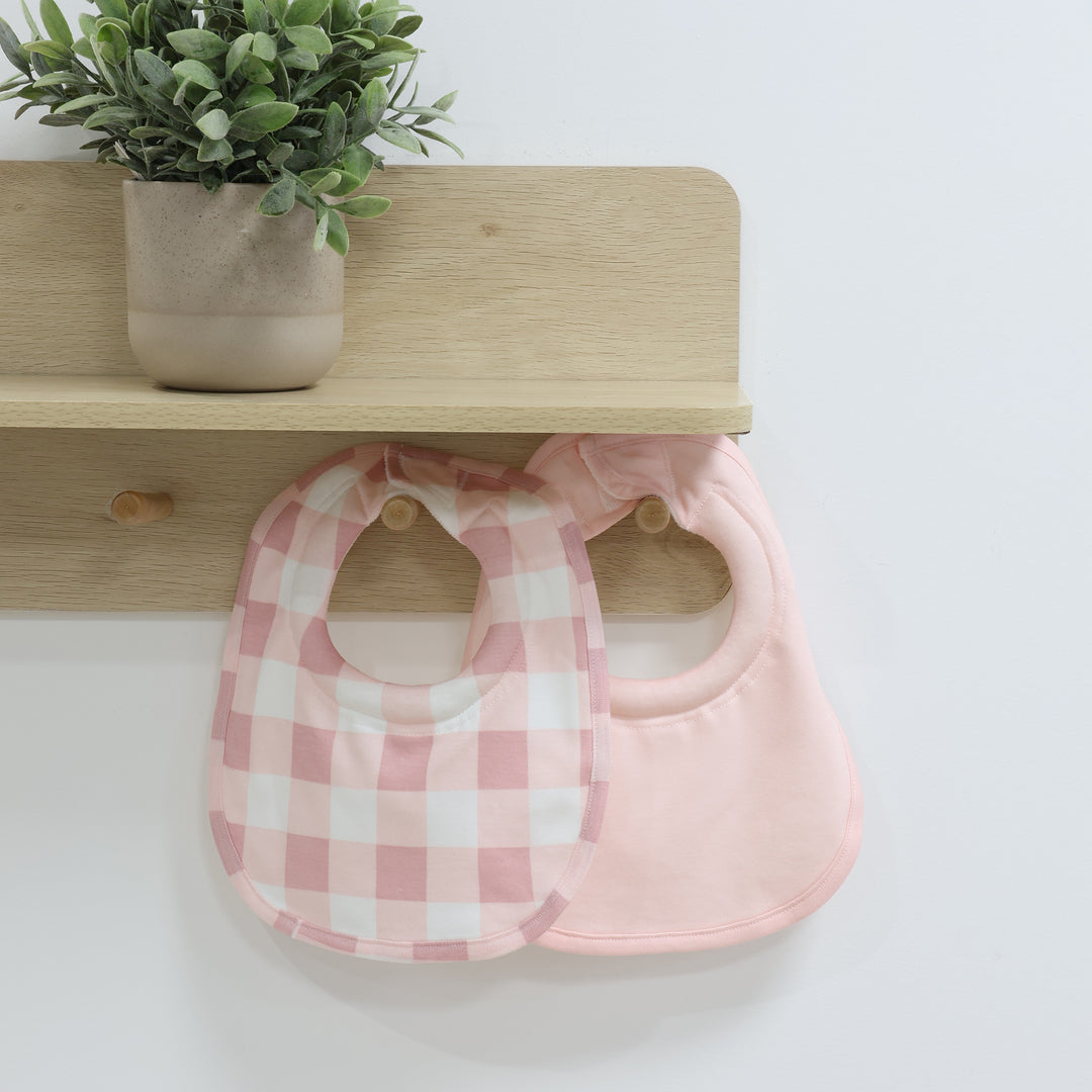 Bubba Sundae 2pk Dribble Bibs - Cupcake