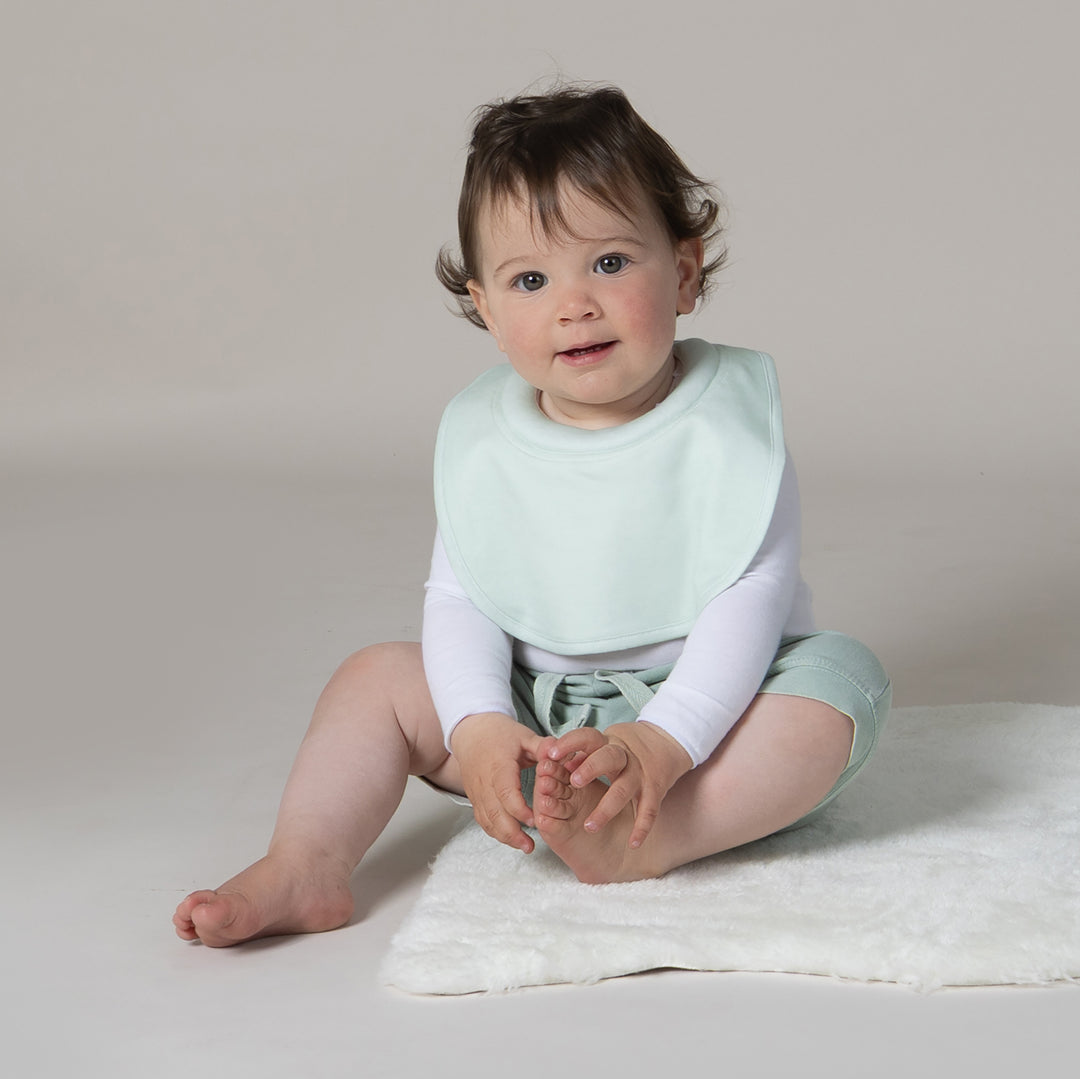 Bubba Sundae 2pk Dribble Bibs - Greentea