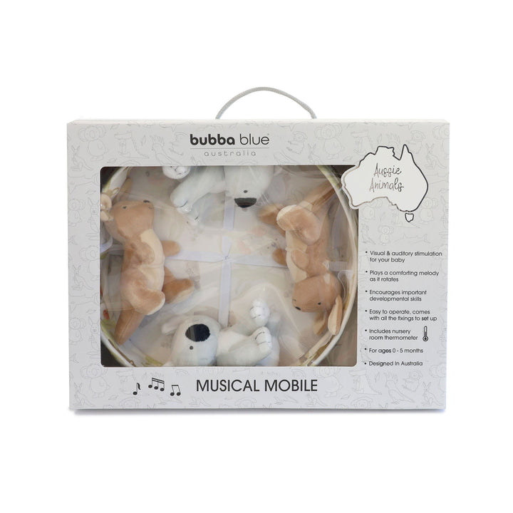 Aussie Animals Musical Mobile - Plum