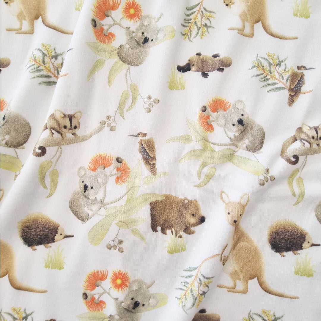 Aussie Animals 0.7 TOG Sleep Bag - Plum