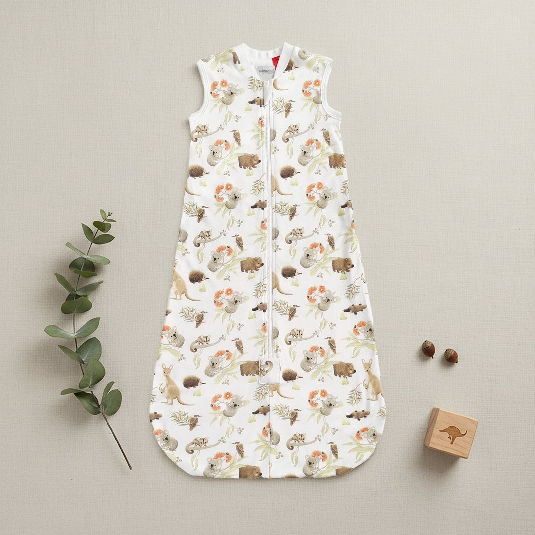 Aussie Animals 0.7 TOG Sleep Bag - Plum