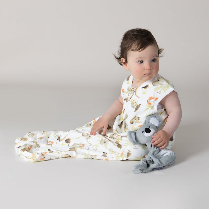 Aussie Animals 0.7 TOG Sleep Bag - Plum