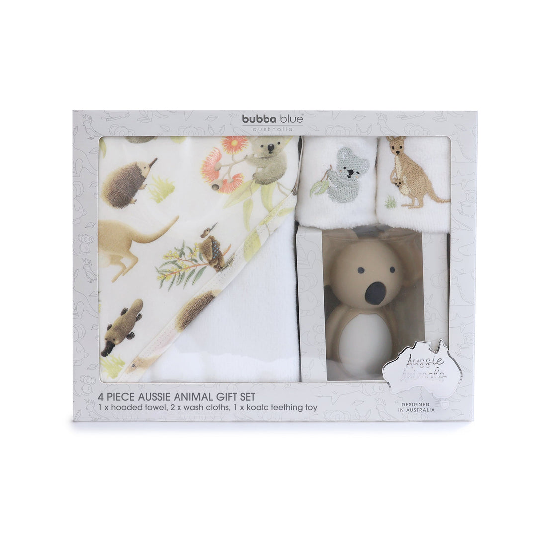 Aussie Animals Bath Gift Set - Plum