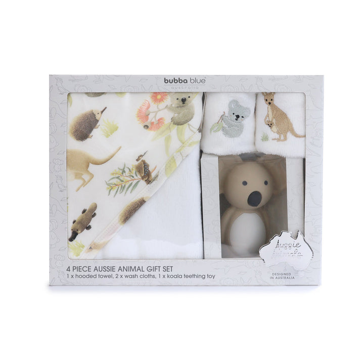Aussie Animals Bath Gift Set - Plum