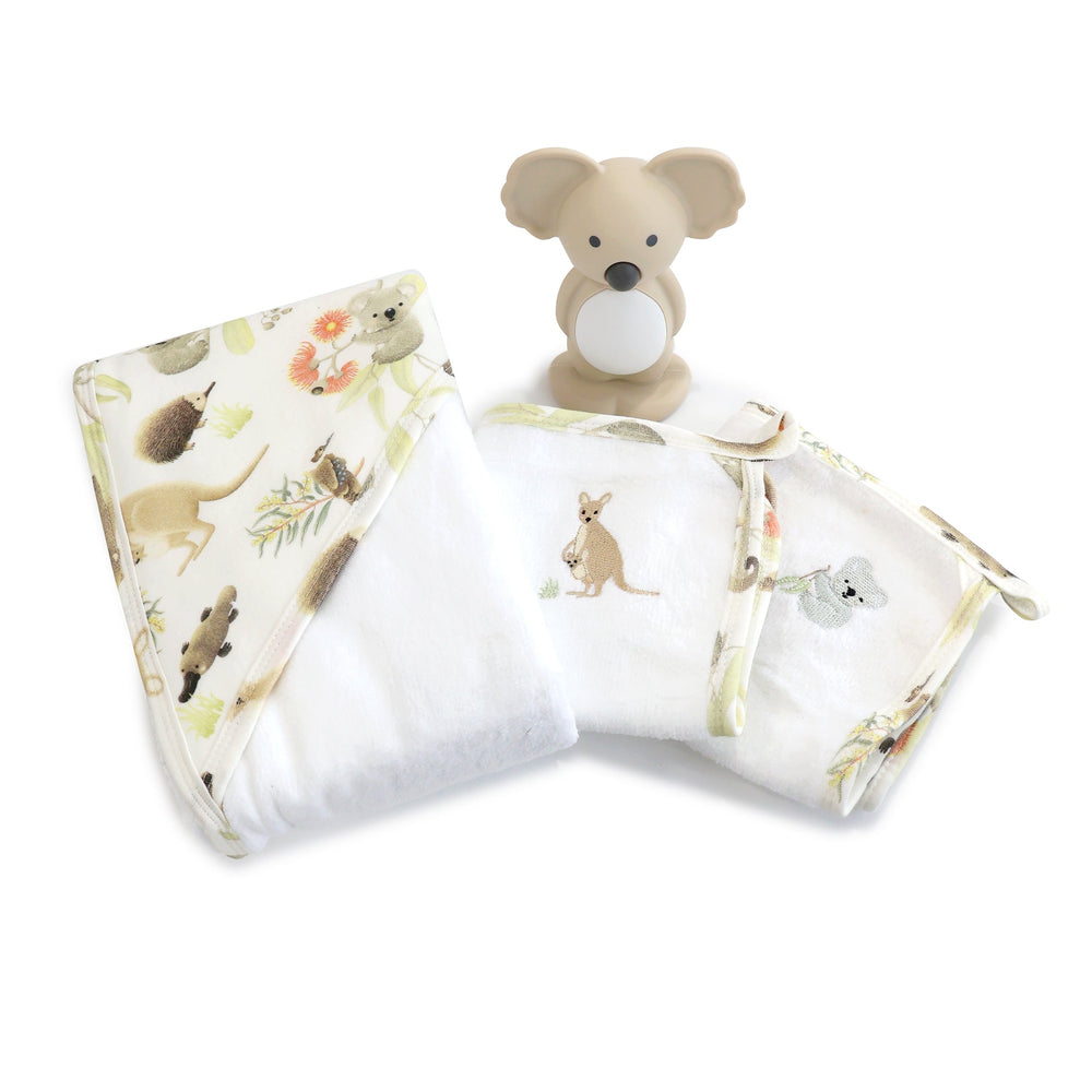 Aussie Animals Bath Gift Set - Plum