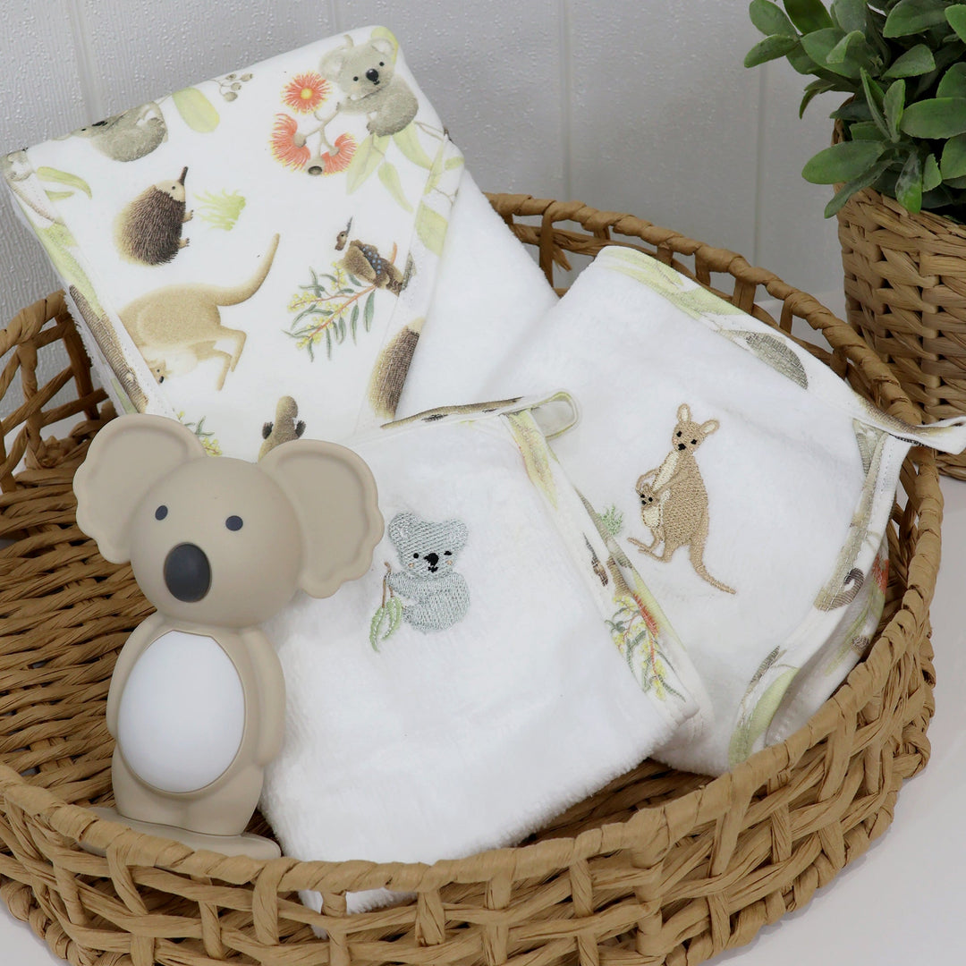 Aussie Animals Bath Gift Set - Plum