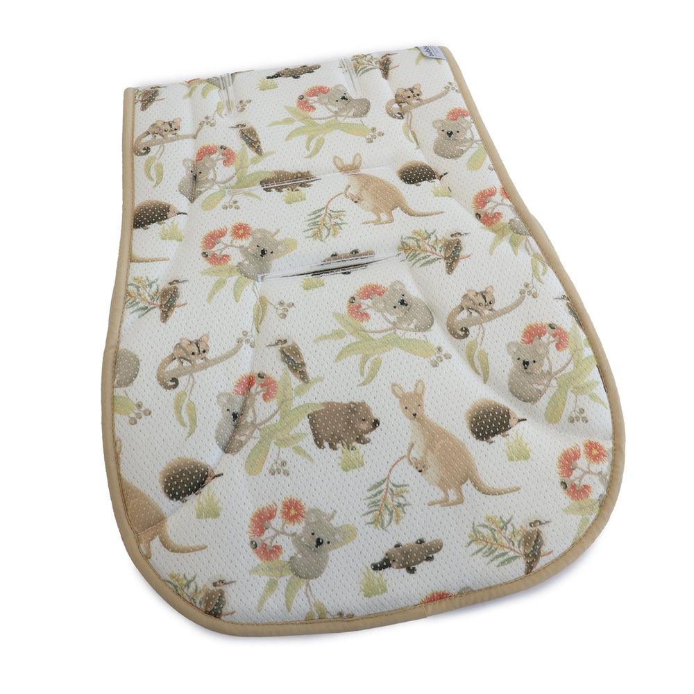 Aussie Animals AIR+ Pram Liner - Plum