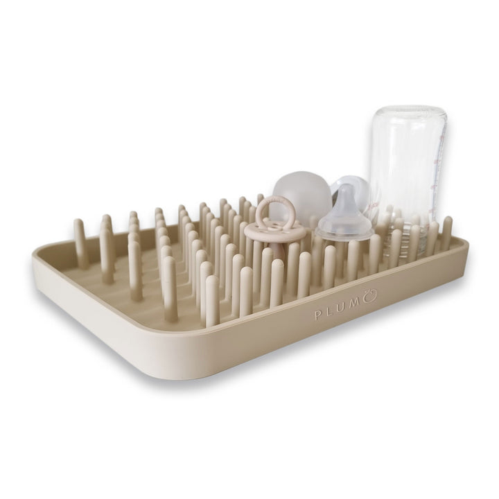 PLUM Hedgehog Silicone Drying Rack - Sand