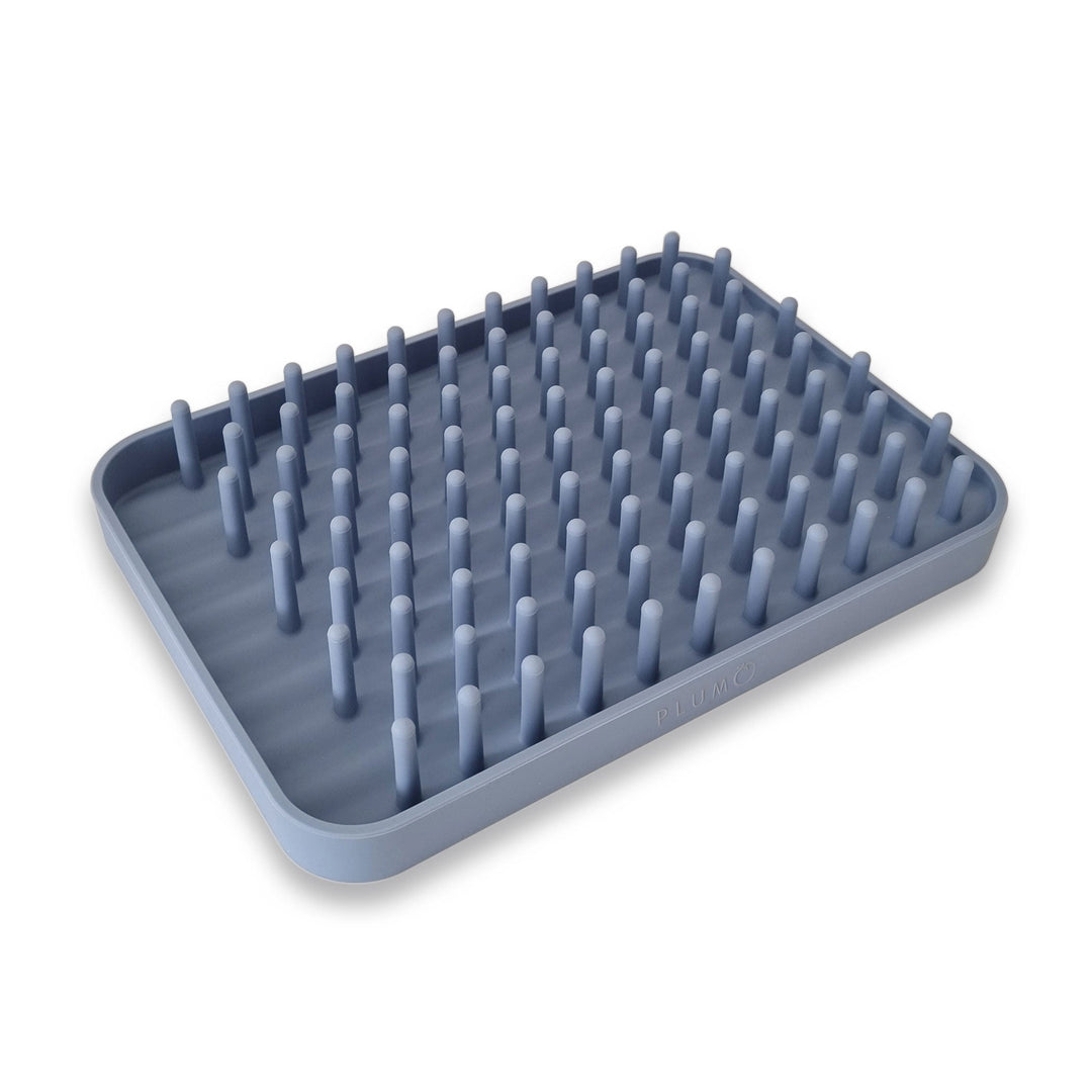 PLUM Hedgehog Silicone Drying Rack - Steel Blue