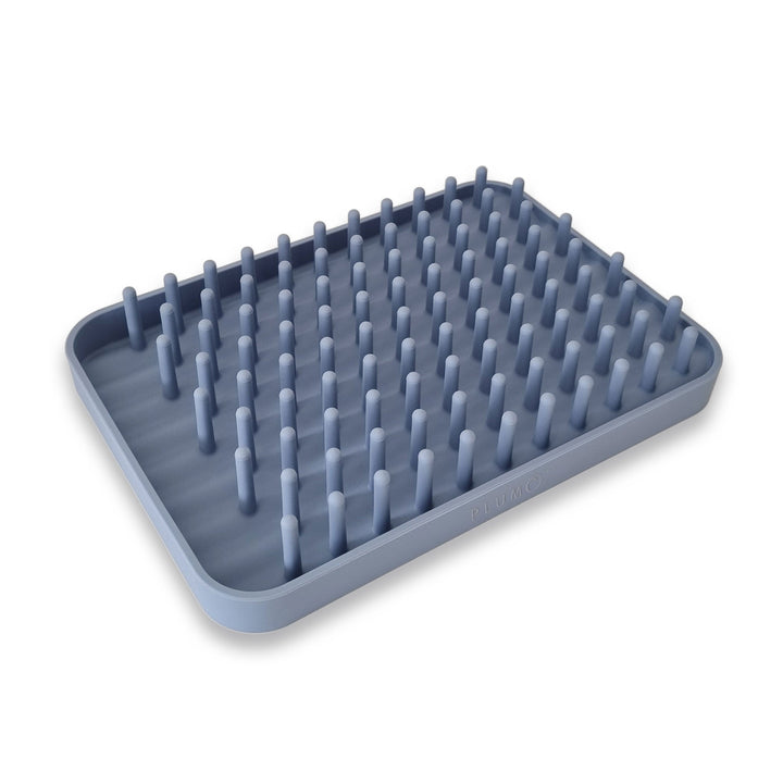 PLUM Hedgehog Silicone Drying Rack - Steel Blue