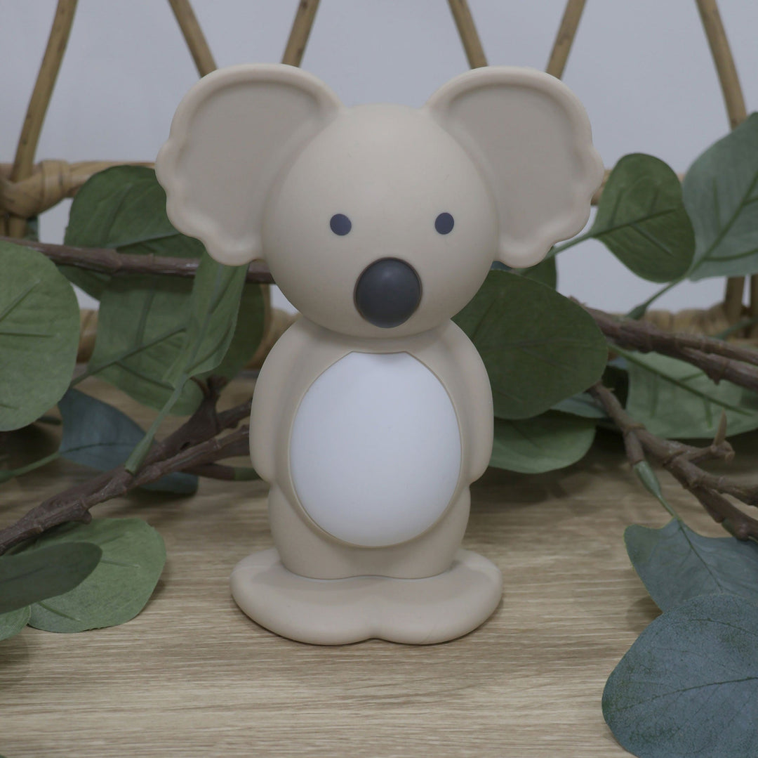 Aussie Animals Bubba Koala Silicone Teething Toy Sand - Plum