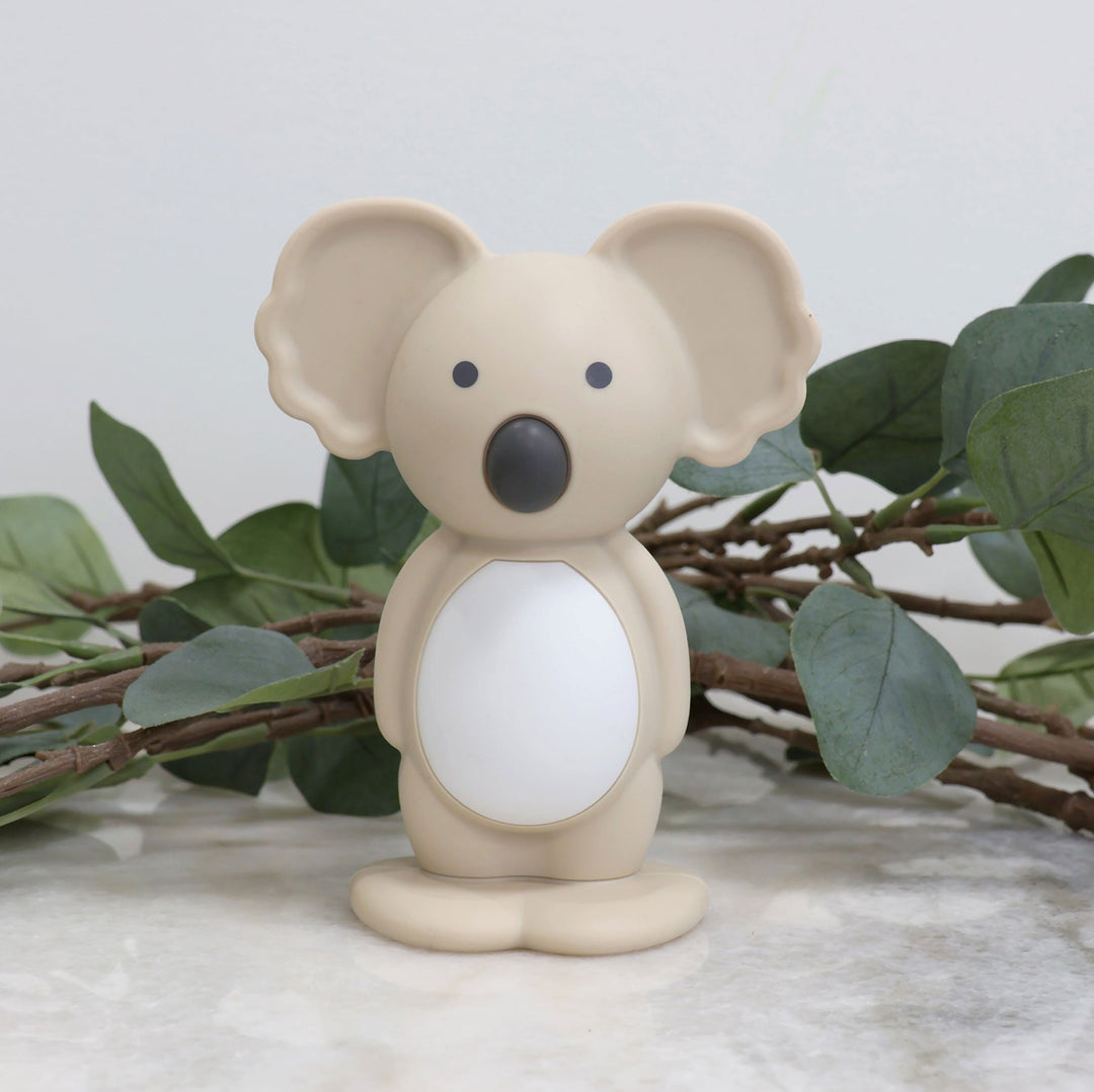 Aussie Animals Bubba Koala Silicone Teething Toy Sand - Plum