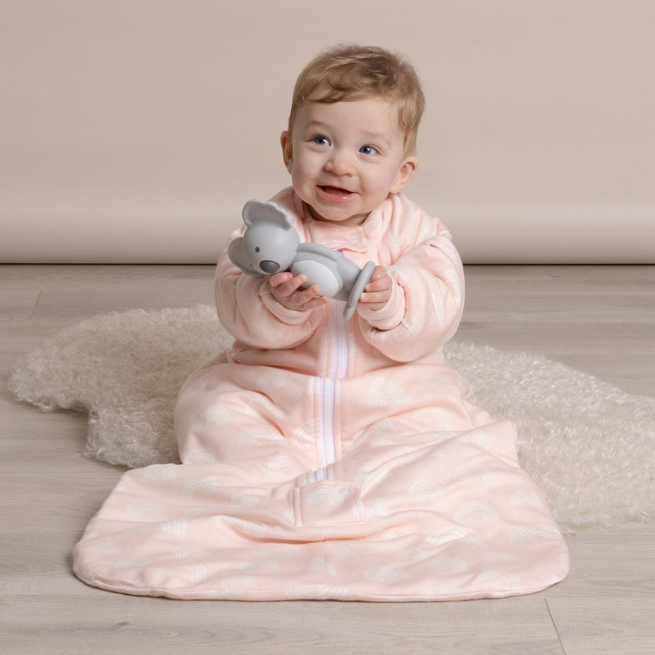 Aussie Animals Bubba Koala Silicone Teething Toy Grey - Plum
