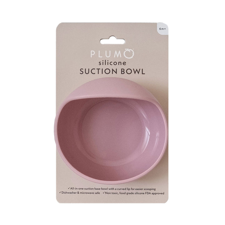 Plum Silicone Duck Egg Bowl - Dusty Berry
