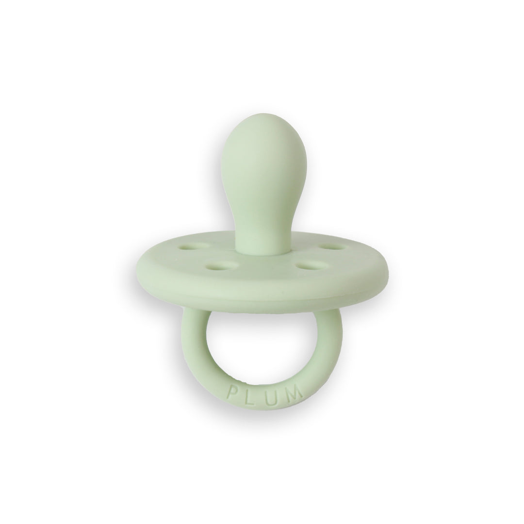 2PK Silicone Soothers - Olive &amp; Pesto (0-6M)