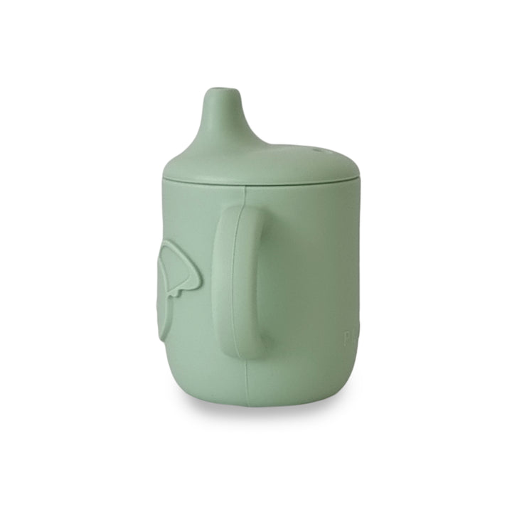 Plum Silicone Koala Sippy Cup - Olive