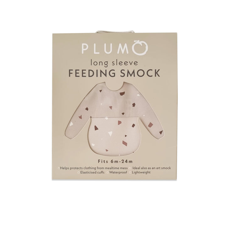 PLUM Long Sleeve Feeding Smock - Sand
