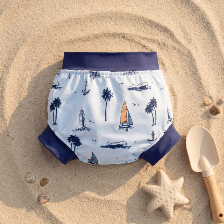 PLUM Swim Nappy - Malibu(Navy)
