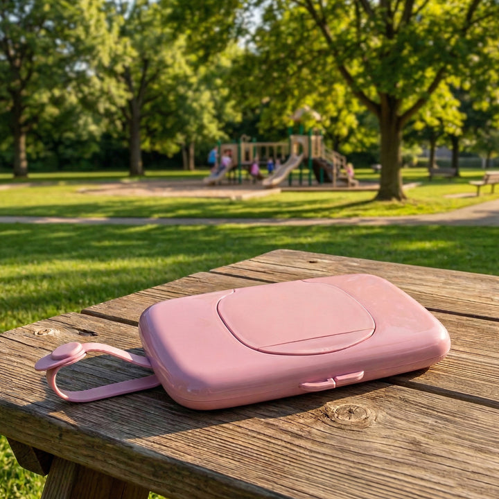 PLUM On the Go Wet Wipes Case - Berry