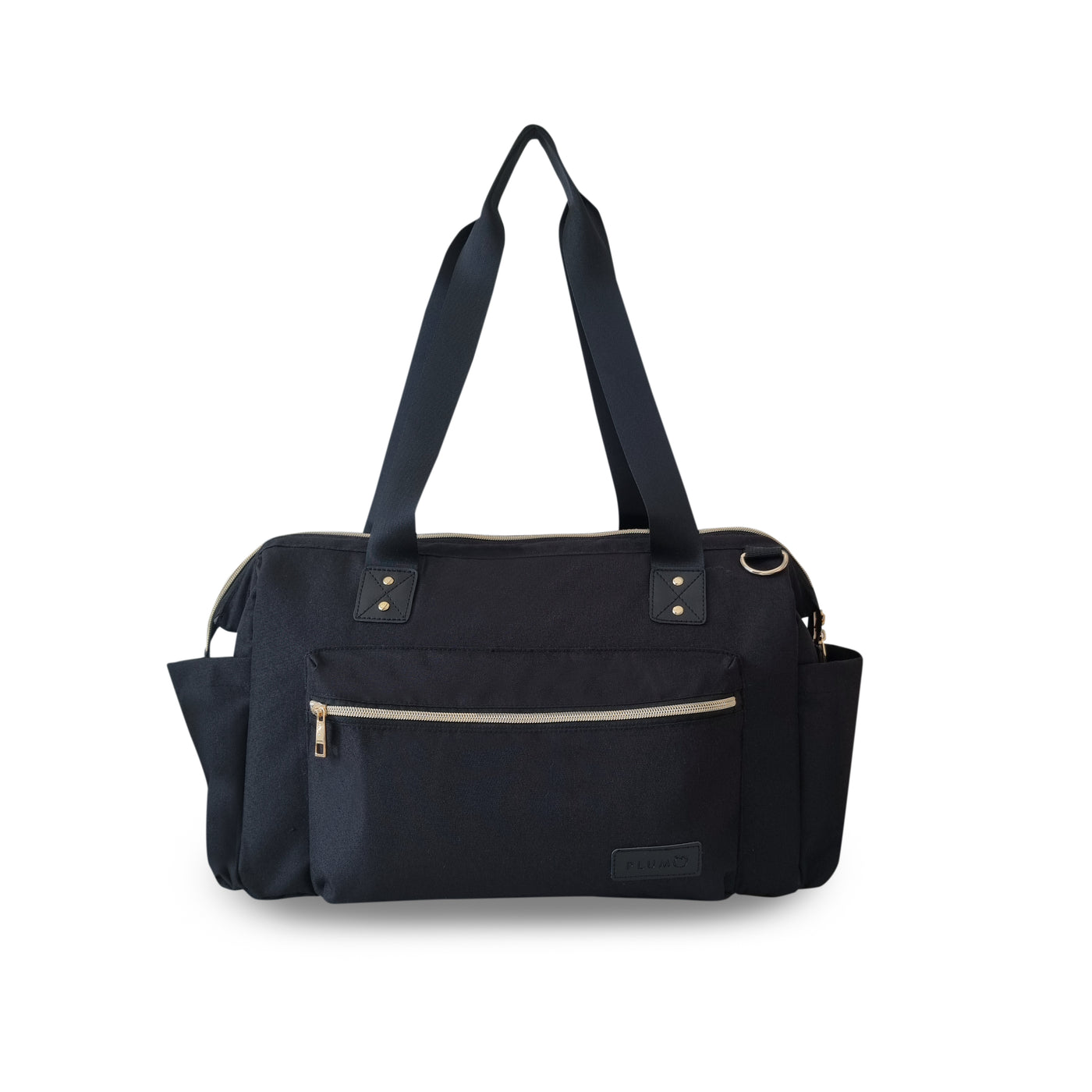 PLUM Tote Bag with Change Mat - Black