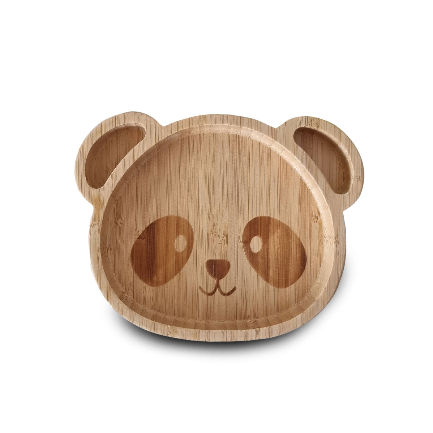 My Baby Bamboo Silicone Suction Plate (Panda) - Blush